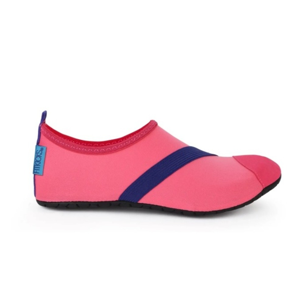 FITKICKS Yoga Fitness Pilates Indoor Outdoor Shoes Rubber Sole Women XL 10 11‎